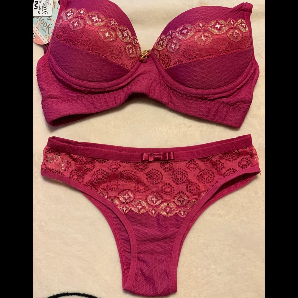 Brazilian bra and panty set